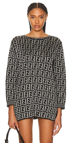 fendi zucca sweater|Fendi zucca havana.